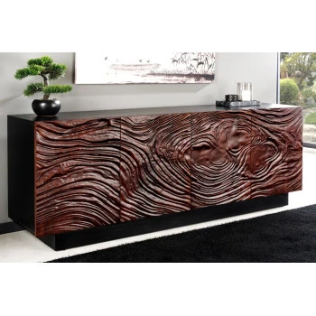 Komoda 45599 Fluid 175cm Drevo Orech Tmavo hnedý
