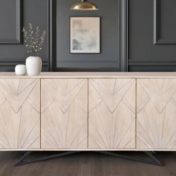Komoda 45881 170cm Metropolitan Drevo Mango Bielené