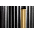Komoda 46432 Gatsby 160cm Masív drevo Mango čierne