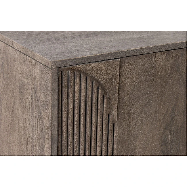 Komoda 46801 170cm Art Deco Drevo Mango Šedá