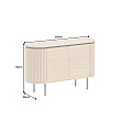 Komoda 47452 Atelier 120cm Natural Dub dyha