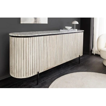 Komoda 47694 Adlon 170cm Drevo Mango - Mramor