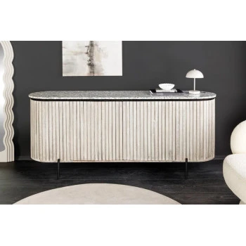 Komoda 47694 Adlon 170cm Drevo Mango - Mramor