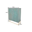 Komoda 48407 Scorpion 100cm Drevo Mango Tyrkysové