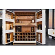 Komoda/Bar 48109 Bailey 95cm Drevo Mango Bielené