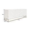 Komoda 48789 177cm Scorpion Drevo Mango Biele