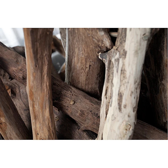 Konferenčný stôl Nature 39832 Ø60cm Drevo Teak