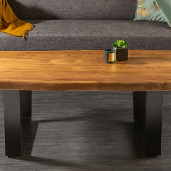 Konferenčný stôl Mammut 40014 110x65cm Drevo Acacia Honey