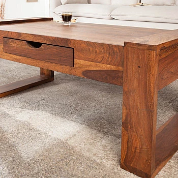 Konferenčný stôl 40279 100x50cm Drevo Palisander - Skladom u nás v Žiline - 1Ks