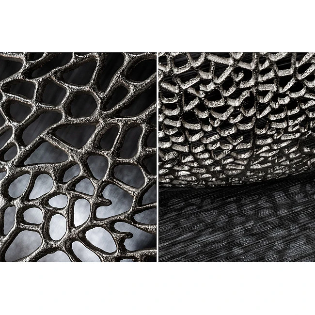 Konferenčný stôl 40286 80x80cm Aluminium Silver - Skladom u nás v Žiline - 1Ks