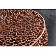 Konferenčný stôl 40287 80x80cm Aluminium Copper