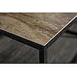 Konferenčný stôl 40672 100x60cm Marble Look Ceramik Taupe