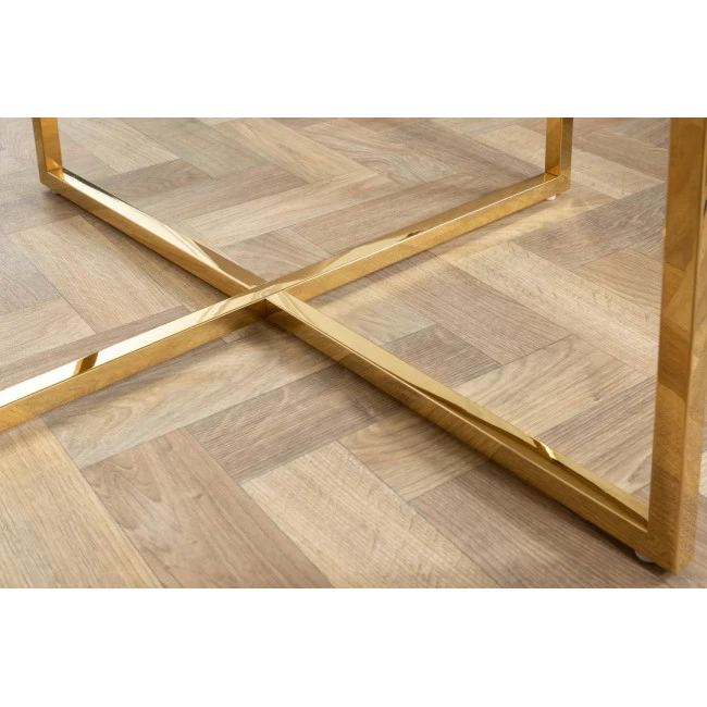 Konferenčný stôl 42160 Elegance Ø80cm Marble Look