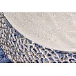 Konferenčný stôl Leaf 43229 Ø75cm Aluminium Silver