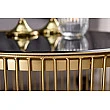 Konferenčný stôl Variation 43233 Ø80cm Gold