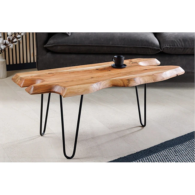 Konferenčný stôl Wild 43341 100x40cm Drevo Acacia