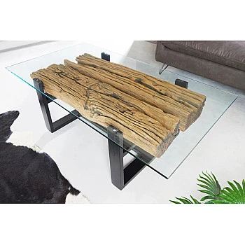 Konferenčný stôl Barracuda 43344 130x70cm Drevo Teak - Skladom u nás v Žiline - 1Ks