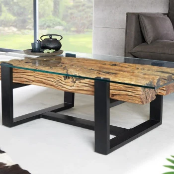 Konferenčný stôl Barracuda 43344 130x70cm Drevo Teak - Skladom u nás v Žiline - 1Ks