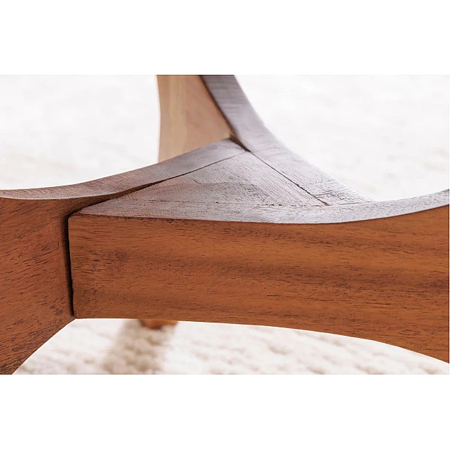 Konferenčný stôl Arch 43739 70x70cm Drevo Acacia