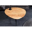 Konferenčný stôl Nature 43740 60x60cm Drevo Acacia