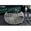 Konferenčný stôl Spin 44147 Ø75cm Aluminium Silver