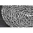 Konferenčný stôl Organic 44148 120x66cm Aluminium Silver