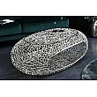 Konferenčný stôl Organic 44148 120x66cm Aluminium Silver