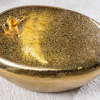 Konferenčný stôl Stone 44852 75x52cm Gold
