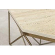 Konferenčný stôl Diamond 45204 Ø70cm Travertine