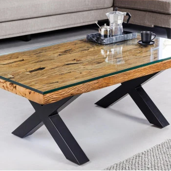 Konferenčný stôl Barracuda 45679 110x60cm Drevo Teak