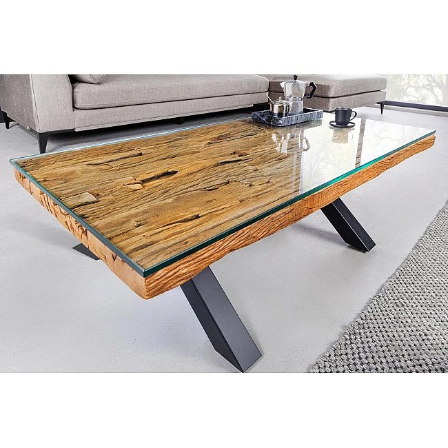 Konferenčný stôl Barracuda 45679 110x60cm Drevo Teak