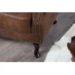 Kreslo 19448 Chesterfield Antik hnedá