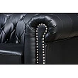 Kreslo 41448 Chesterfield Antique Čierna