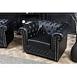 Kreslo 41448 Chesterfield Antique Čierna