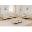 Sedacia súprava 42641 235cm Modern Barock Zamat Champagner