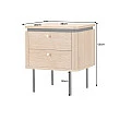 Nočný stolík 47458 Atelier Natural Dub Dyha