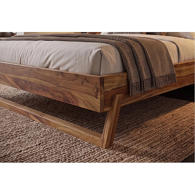 Posteľ 40710 Amazonas 180x200cm Masív drevo Palisander