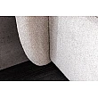Posteľ 45332 Art Deco 180x200cm Bouclé Sivá + úložný prestor