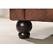 Rohová sedacia súprava 40611 Chesterfield - Antik Hnedá