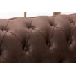 Sedacia súprava 40652 Chesterfield 3-sedenie Vintage Hnedá