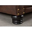 Sedacia súprava 40653 Chesterfield 2-sedenie Vintage Hnedá