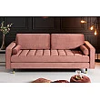 Sedacia súprava 41071 220cm Cozy - Zamat Starorúžová