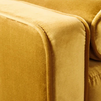 Sedacia súprava 41072 220cm Cozy - Zamat Žltá