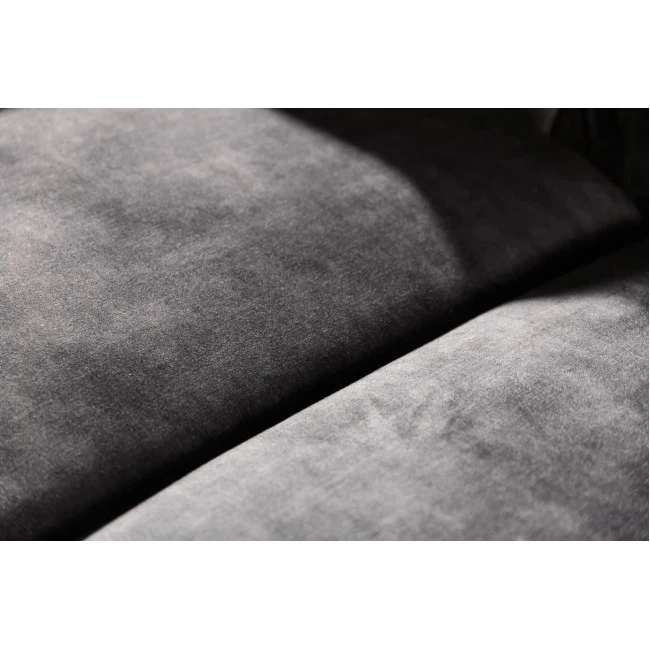 Sedacia súprava 41215 Chesterfield 3-sedenie Zamat Šedá