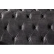 Sedacia súprava 41215 Chesterfield 3-sedenie Zamat Šedá