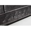 Sedacia súprava 41215 Chesterfield 3-sedenie Zamat Šedá