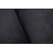 Sedacia súprava 47033 Chesterfield 3-sedenie Zamat Čierna