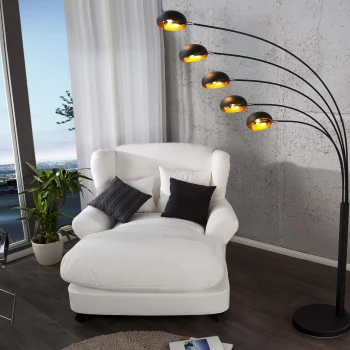 Stojaca lampa 22967 Čierna - Skladom u nás v Žiline - 1Ks