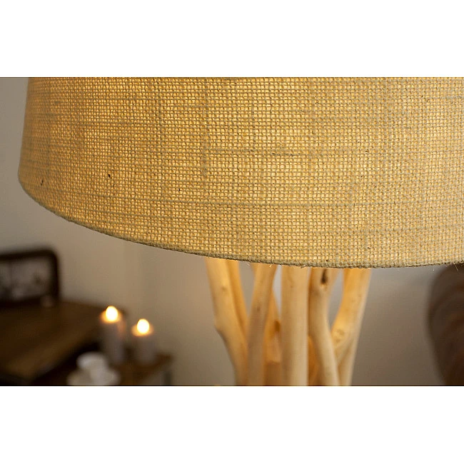 Stojaca lampa 30208 Ø50cm Drevo