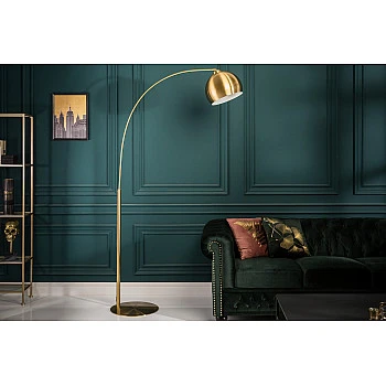 Stojaca lampa 40771 Big Bow 205cm Zlatá